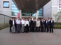 洋野町役場にて