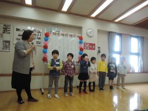 桜岡小に入学する新1年生