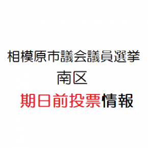 期日前投票情報