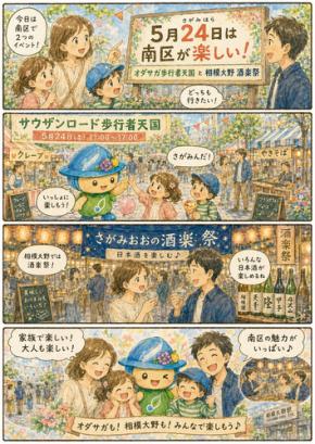 マンガでホコ天と酒楽祭