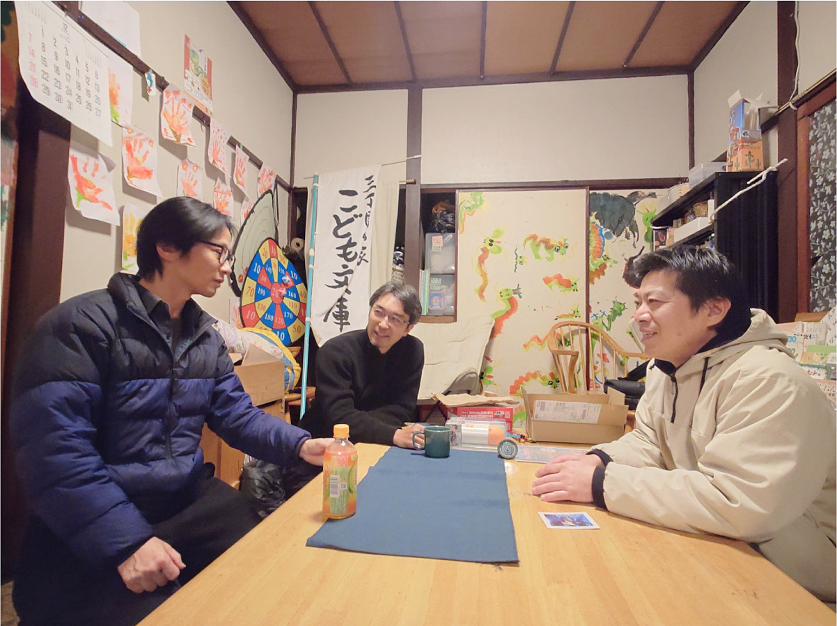 左から松尾さん、柴田さん、大橋さん